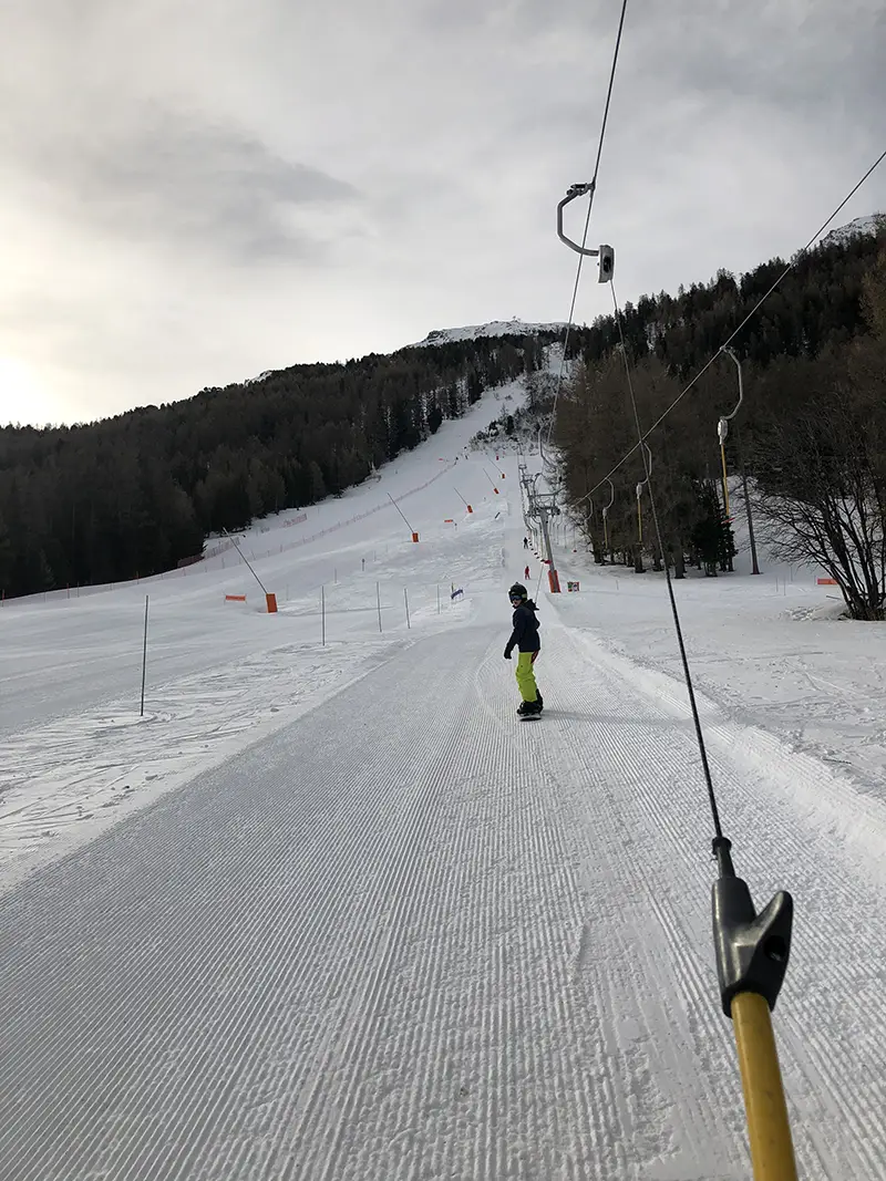 skigebied la norma winter sleeplift