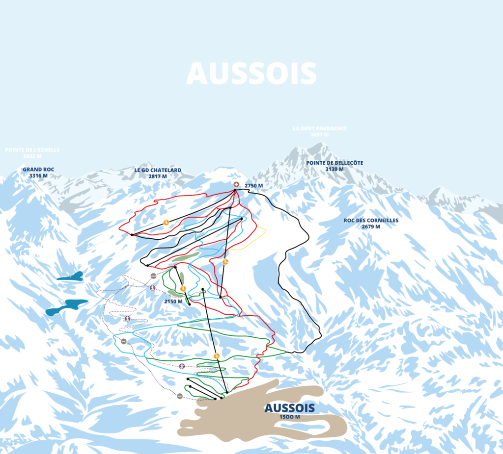 skigebied Aussois|  appartement Les Herminieres d21 la norma | lanorma21.com
