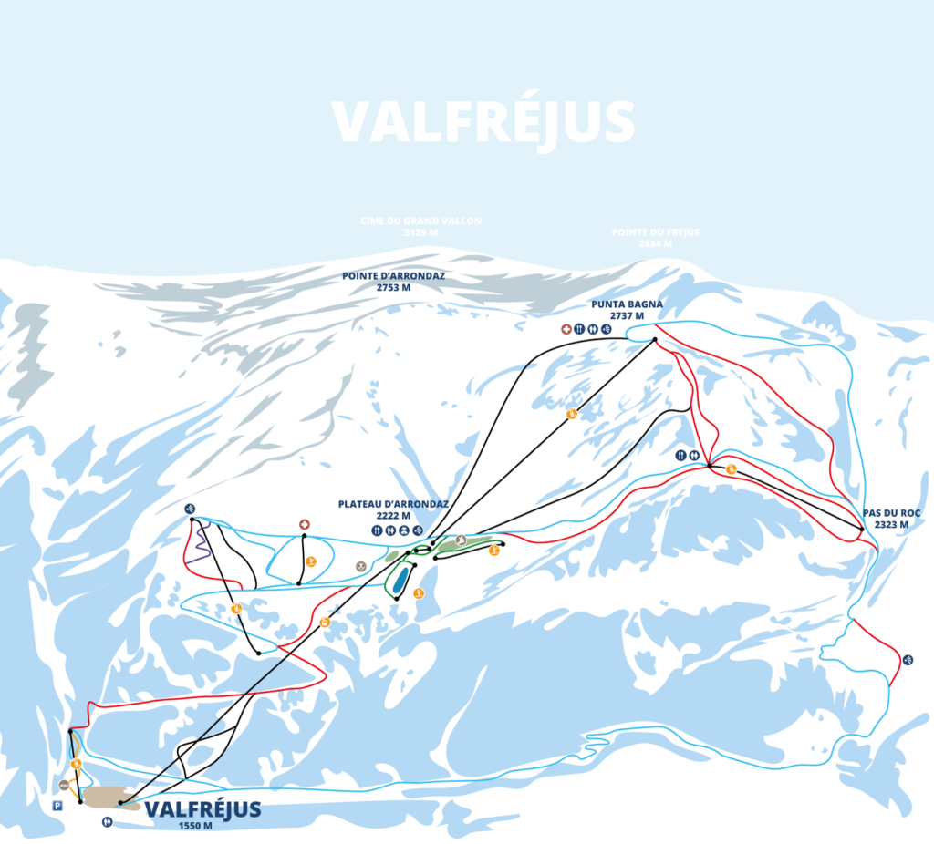 skigebied Valfrejus |  appartement Les Herminieres d21 la norma | lanorma21.com